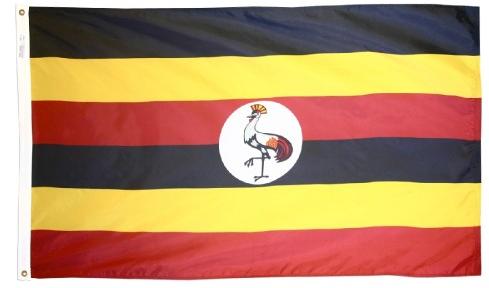Uganda outdoor flag for sale