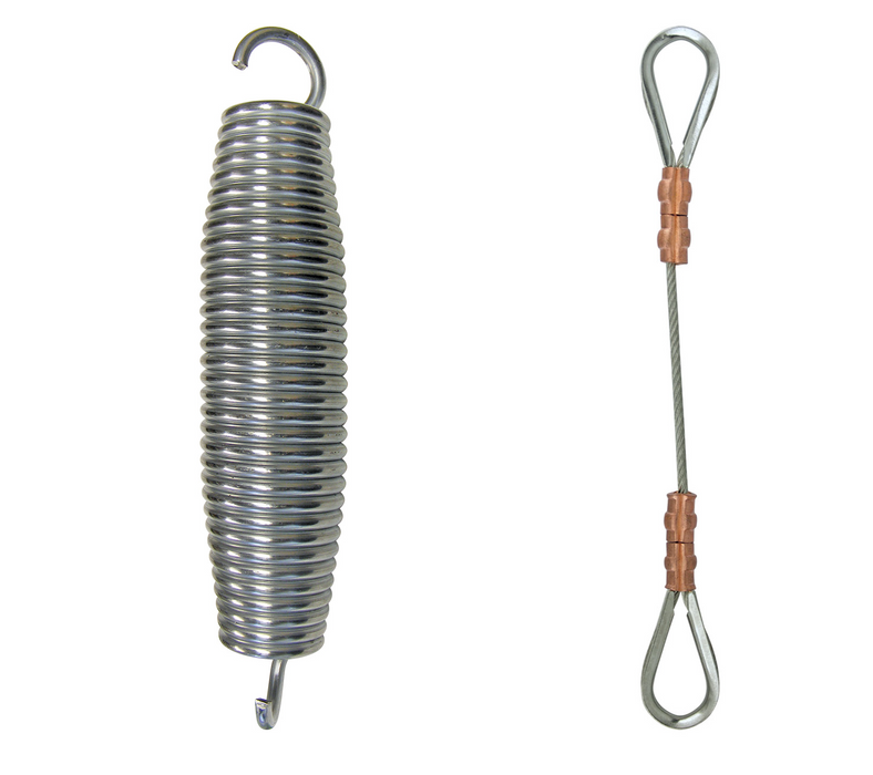 Shock Spring & Safety Cable
