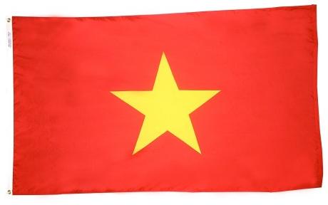 Vietnam outdoor flag for sale
