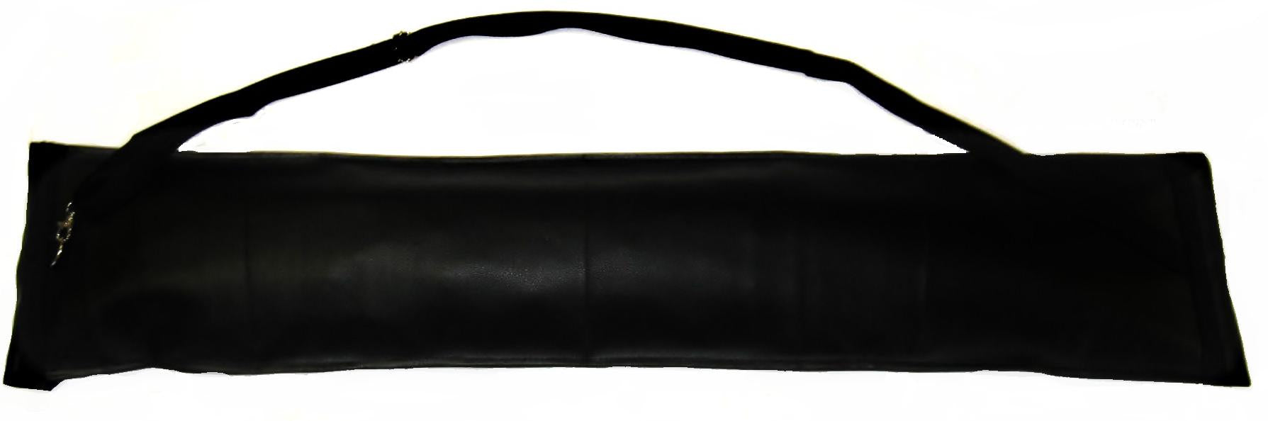 vinyl race flag carrying bag with strap holds multiple mounted flags travel storage case