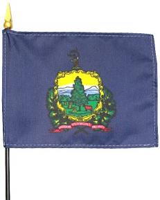 Miniature Vermont Flag
