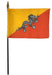 Mini Bhutan Flag for sale