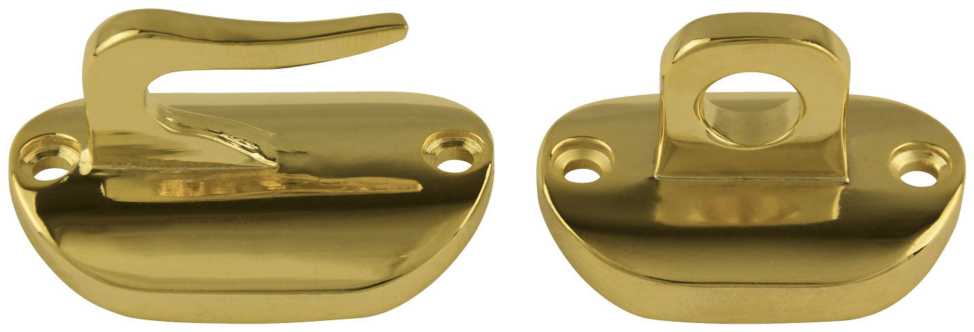 brass hook and eye for flagpoles - parade flagpole parts for sale - flagman of america