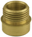 brass ornament adapter for aluminum flagpoles - parade flagpole parts for sale - flagman of america