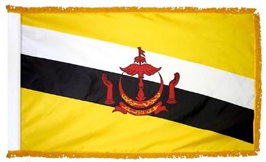 Brunei Indoor Flag for sale