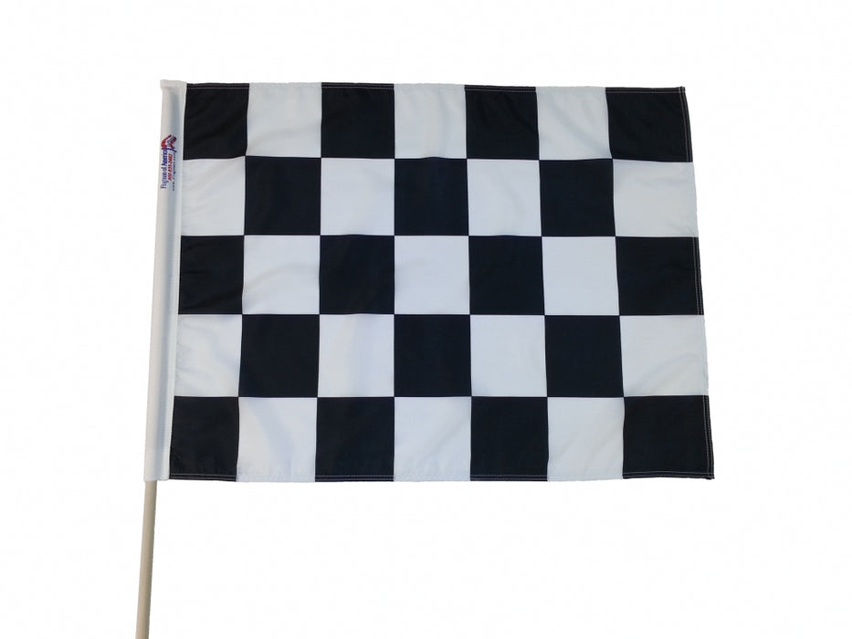 Sewn Black & White Checkered Racing Flag (Heavy Duty)