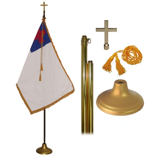 Indoor Christian Flag Set