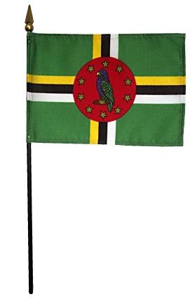 Mini Dominica Flag for sale