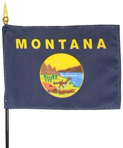 Miniature Montana Flag