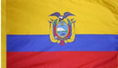 Ecuador With Seal Indoor Flag for sale