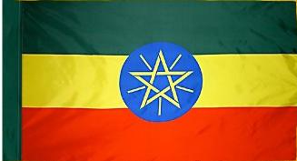 Ethiopia Indoor Flag for sale