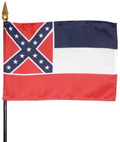 Miniature Mississippi Flag
