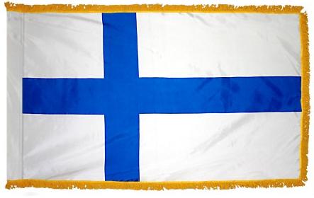 Finland Indoor Flag for sale