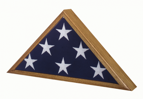Hand Made Military & First Responder Flag Display Case 5'x9.5' (engravable)