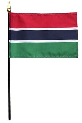Mini Gambia Flag for sale