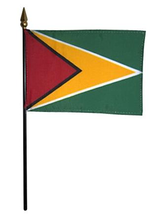 Mini Guyana Flag for sale