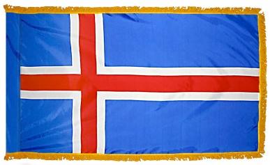 Iceland Indoor Flag for sale