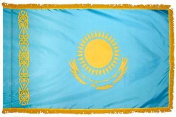 Kazakhstan Indoor Flag for sale