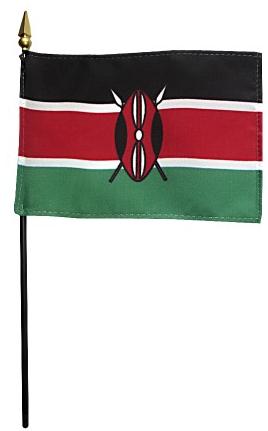 Mini Kenya Flag for sale