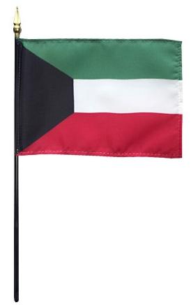 Mini Kuwait Flag for sale