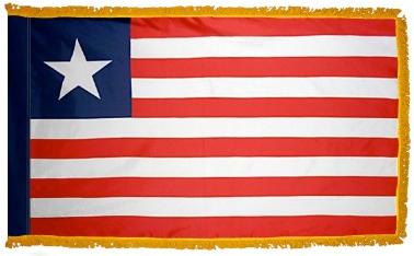 Liberia Indoor Flag for sale
