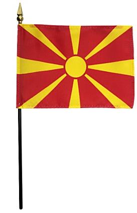 Mini Macedonia Flag for sale