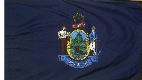 Maine Indoor / Parade Flag
