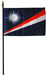 Mini Marshall Islands Flag