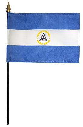 Mini Nicaragua Flag