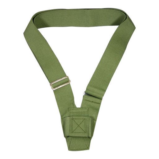 parade flagpole carrying belt for sale - olive - flagman of america