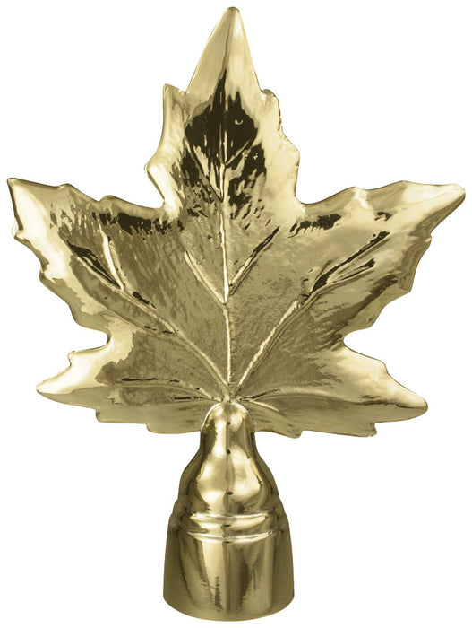 Maple Leaf | Brass Plated