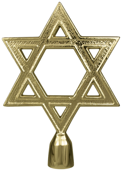 Star of David | Brass Plated