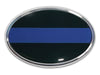 thin blue line car emblem for sale - commercial grade - made in usa - flagman of america