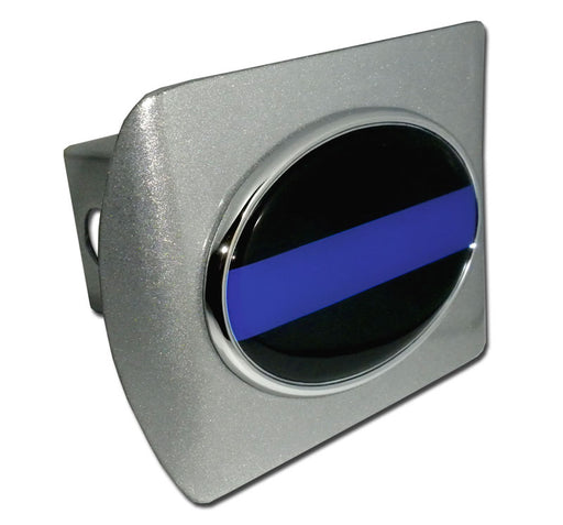 police thin blue line hitch cover for sale - commercial grade - flagman of america