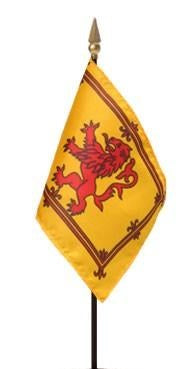 Mini Scotland with Rampant Lion Flag
