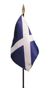 Mini Scotland St. Andrew's Cross Flag