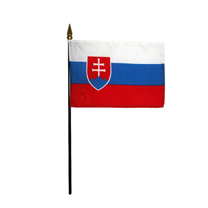 Mini Slovakia Stick Flag