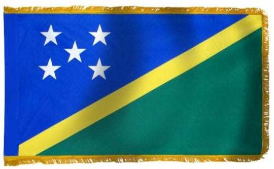 Solomon Islands Indoor Flag for sale