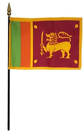 Mini Sri Lanka Flag for sale