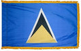 St Lucia Indoor Flag for sale