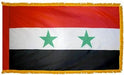 Syria Indoor Flag for sale