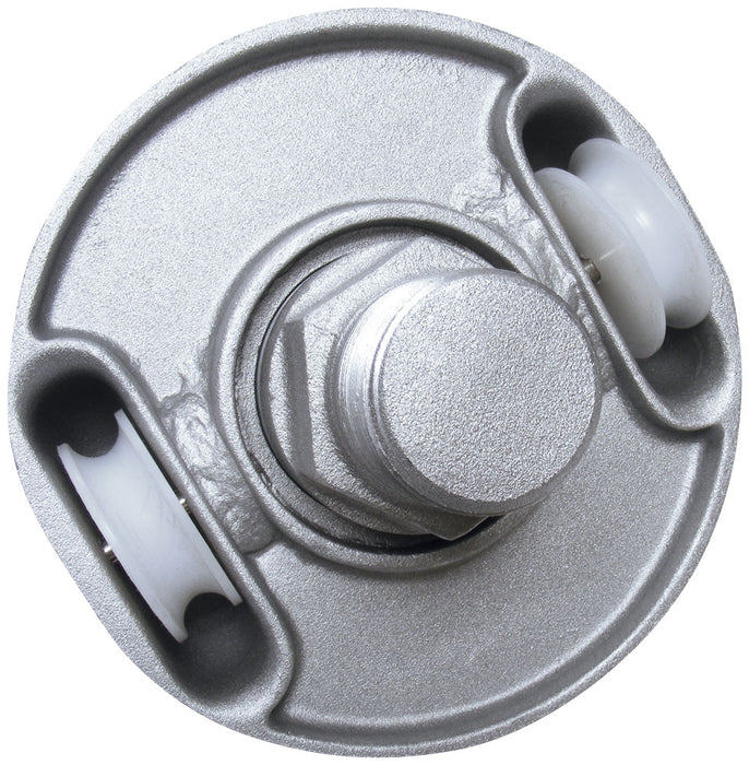 Revolving Threaded Double Pulley Truck Top