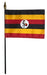 Mini Uganda Flag for sale
