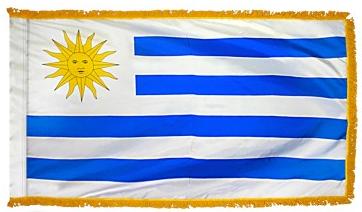 Uruguay Indoor Flag for sale