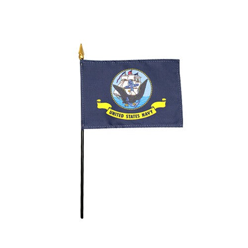 4"x6" Mini Navy Flag