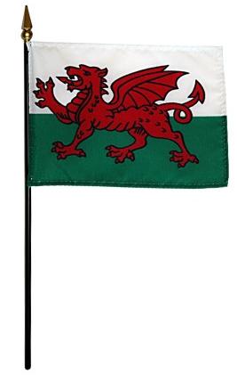 Mini Wales Flag for sale 